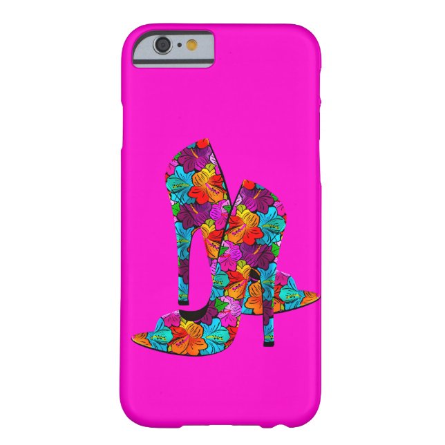 Funda De Case-Mate Para iPhone Zapatos de tacones altos de verano divertidos (Reverso)