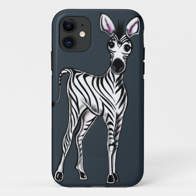 Funda De Case-Mate Para iPhone Zebra (Reverso)