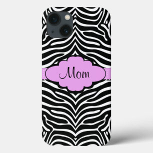 Funda Para iPhone 13 Zebra and Pink Design Galaxy Note 4 Case