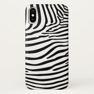 Funda Para iPhone X Zebra Animalprint