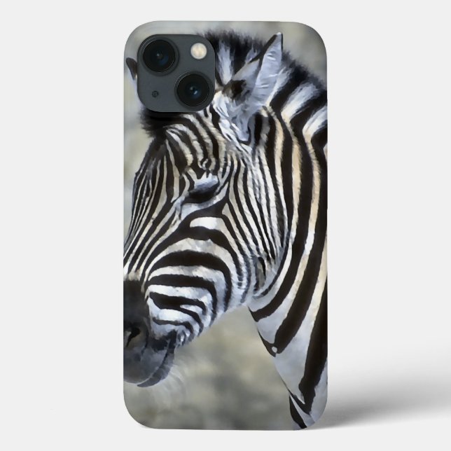 Funda De Case-Mate Para iPhone Zebra Lovers (Reverso)