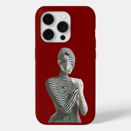 Funda Para iPhone 15 Pro Zebra Woman