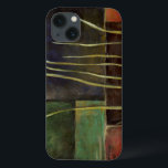 Funda Para iPhone 13 Zen Garden I<br><div class="desc">Las ramas pardos se extienden sobre un fondo multicolor en esta pieza de Jennifer Goldberger. El verde claro de las ramas contrasta maravillosamente con los colores oscuros contra los que se encuentran. Compra tu copia hoy.</div>