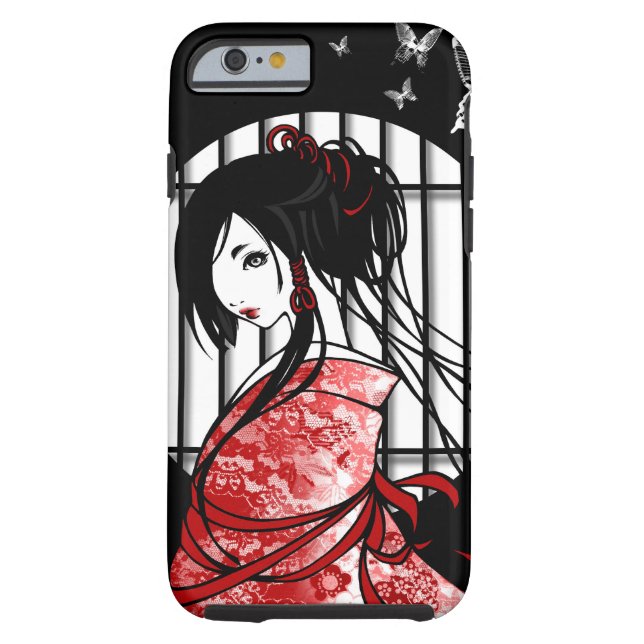 Funda De Case-Mate Para iPhone Zen iphone6 "capturado" de SajuArt (Reverso)
