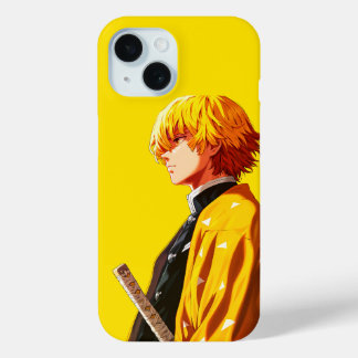 Funda Para iPhone 15 Zenitsu Agatsuma