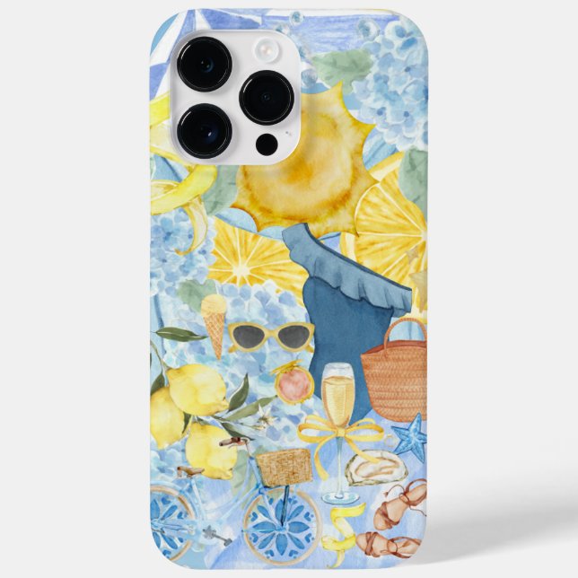 Funda De Case-Mate Para iPhone Zest de verano (Reverso)