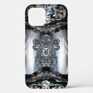 Funda Para iPhone 12 Pro Zibacho Elegant Monograma