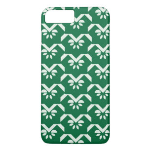 Funda Para iPhone 8 Plus/7 Plus Zigzag floral verde