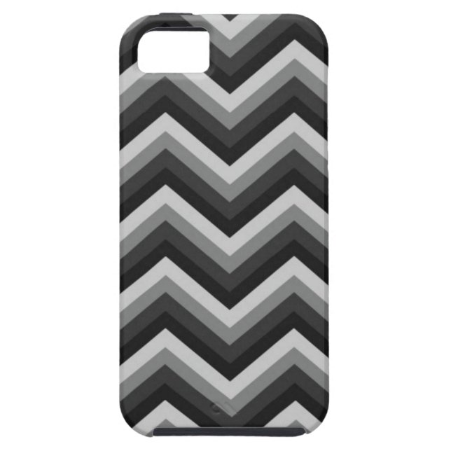 Funda De Case-Mate Para iPhone Zigzag retro Chevron del modelo (Atrás)