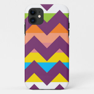 Funda Para iPhone 11 Zigzag Stripe Pattern 9 de Aztec Chevron
