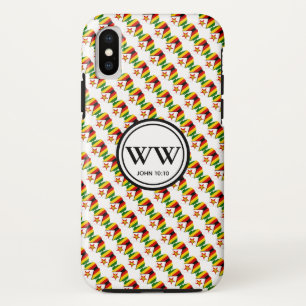 Funda Para iPhone XS ZIMBABWE Monograma Christian