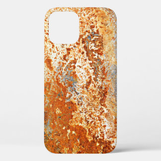 Funda Para iPhone 12 Zinc rugoso: fondo de textura gruesa.