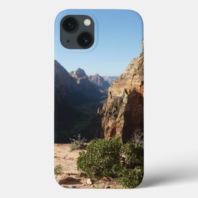 Funda De Case-Mate Para iPhone Zion desde Angels Landing Trail Parque Nacional Zi (Reverso)
