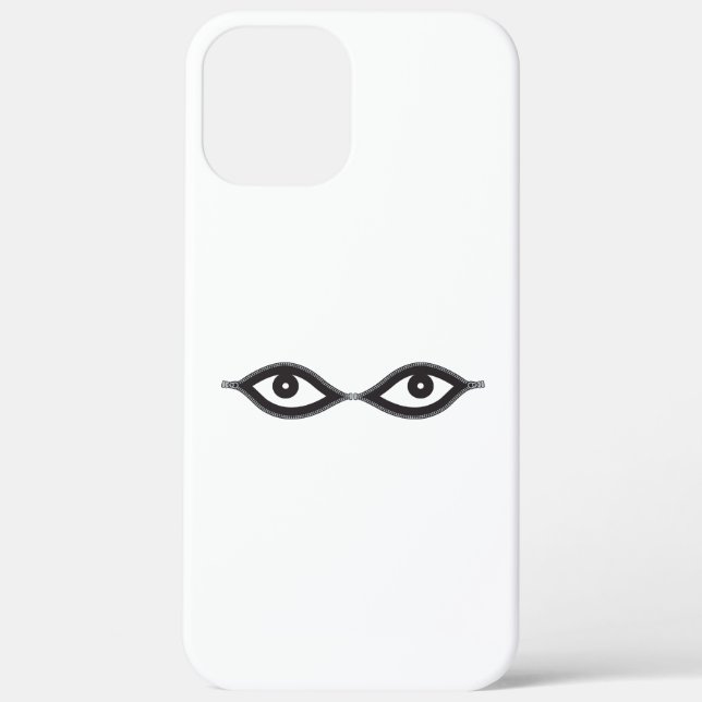 Funda De Case-Mate Para iPhone Zipper Eyes (Reverso )