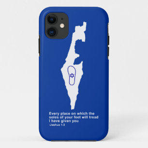 Funda Para iPhone 11 Zo Artzeinu - Joshua 1:3