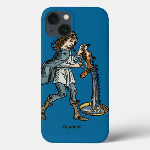 Funda Para iPhone 13 Zodiaco: Aquarius, 1482