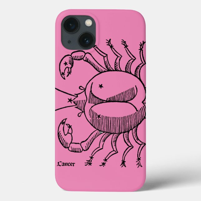 Funda De Case-Mate Para iPhone Zodiaco: Cáncer, 1482 (Reverso)