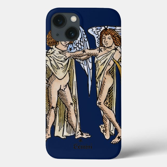 Funda De Case-Mate Para iPhone Zodiaco: Gemini, 1482 (Reverso)
