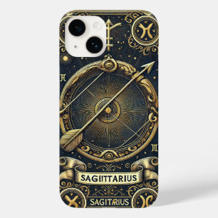 Funda Para iPhone 14 De Case-Mate Zodíaco Sagitario Regalo de Astrología Celeste