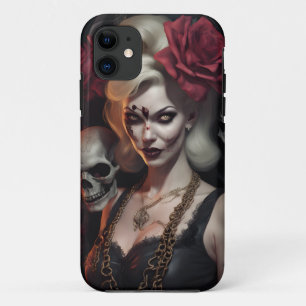 Funda Para iPhone 11 Zombie Babe 07