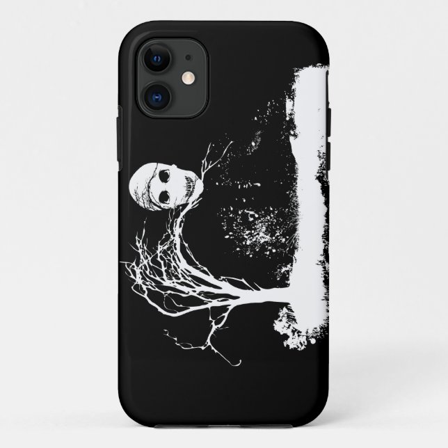 Funda De Case-Mate Para iPhone Zombie Skull (Reverso)