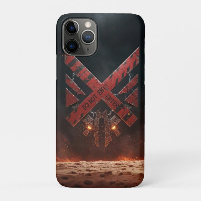 FUNDA DE Case-Mate PARA iPhone ZONA DE DESCENSO (Reverso)