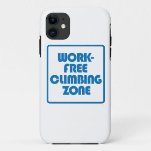 Funda Para iPhone 11 Zona de escalada libre de trabajo