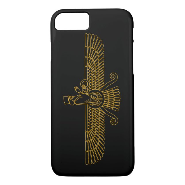 Funda De Case-Mate Para iPhone Zoroastrianism Faravahar (Reverso)