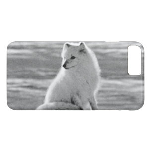 Funda Para iPhone 8 Plus/7 Plus Zorro ártico de Alaska Vintage USA