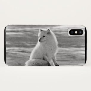 Funda Para iPhone X Zorro ártico de Alaska Vintage USA