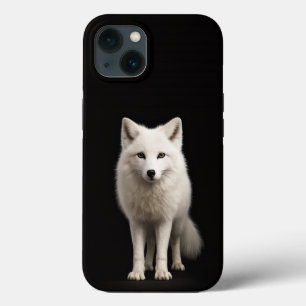 Funda Para iPhone 13 Zorro Ártico Marfil Black 4 Luxe iPhone 13