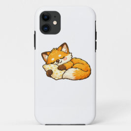 Funda Para iPhone 11 Zorro Dormido Lindo y Acogedor