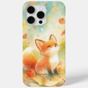 Funda Para iPhone 15 Pro Max Zorro entre el encanto del otoño