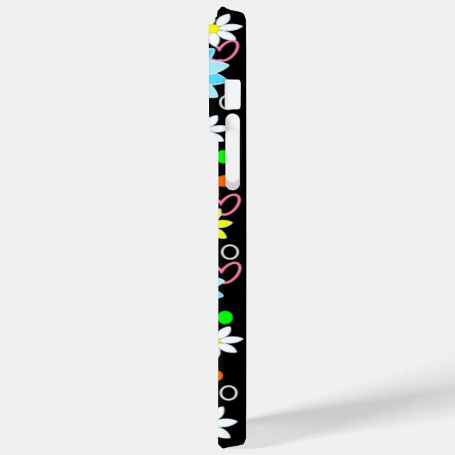 funda de celular con flores I (Reverso / Izquierdo )