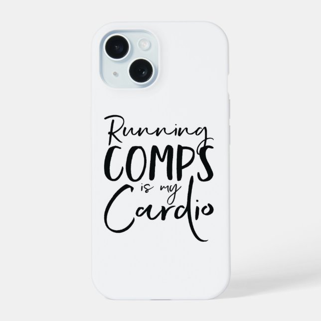 Funda de celular para correr comps es mi cardio (Reverso )
