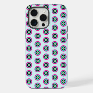 Funda de Círculos Coloridos Brillantes para iPhone