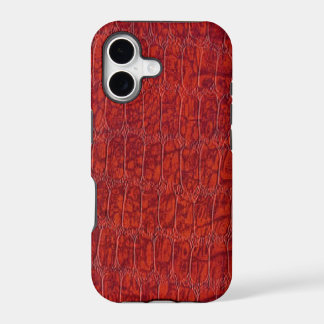 Funda de Cocodrilo Rojo Impresa Case-Mate iPhone 5