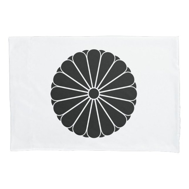 FUNDA DE COJÍN 十六葉八重表菊 (Anverso)