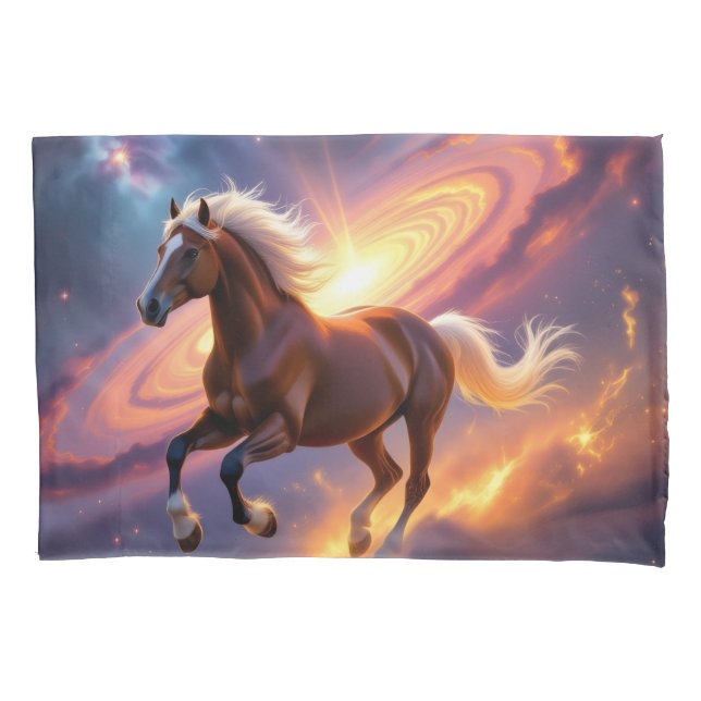 Funda De Cojín „2026 – Das Jahr des Feuerpferds“ (Anverso)