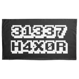 FUNDA DE COJÍN 31337 H4X0R