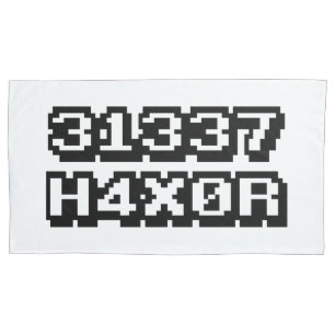 FUNDA DE COJÍN 31337 H4X0R
