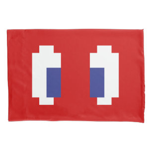 Funda De Cojín 8 bits Pixel Manga Eyes