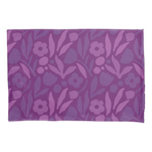 Funda De Cojín A mi princesa le encantan las flores moradas felic
