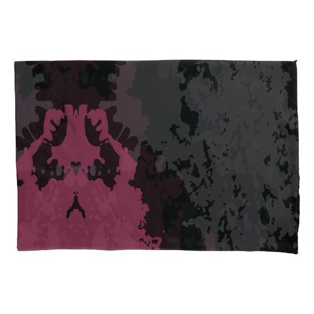 Funda De Cojín Abstracciones coloridas: Una fusión de salpicadura (Anverso)