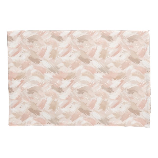 Funda De Cojín Abstract Brush Stroke Pattern (Anverso-izquierdo)