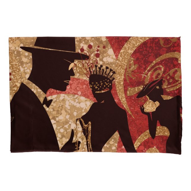 Funda De Cojín Abstract Jazz Serenade (Anverso)