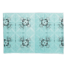 Funda De Cojín Abstracto de la fundición espiral delgada