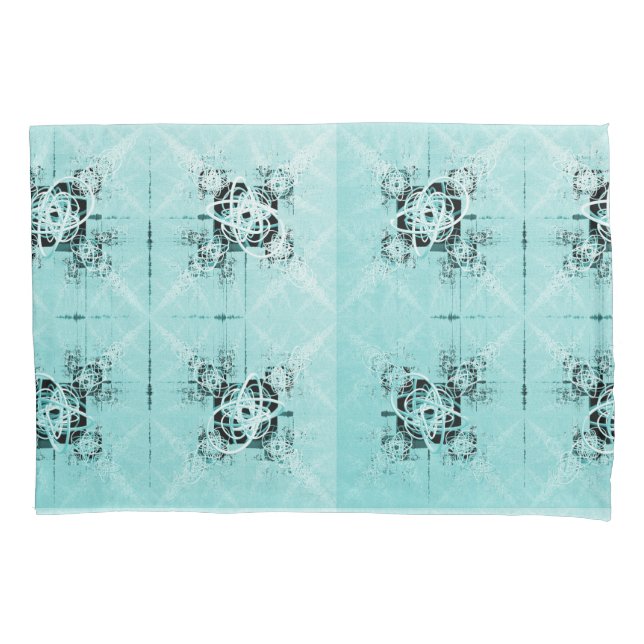 Funda De Cojín Abstracto de la fundición espiral delgada (Anverso)