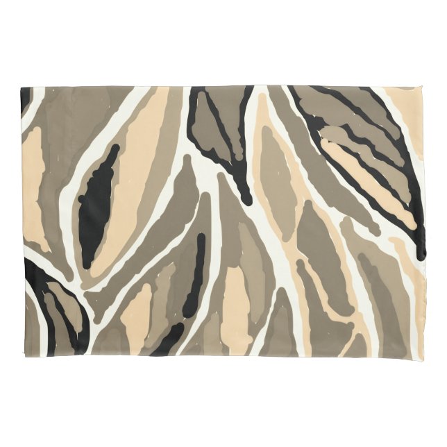 Funda De Cojín Abstrato Rústico (Anverso)