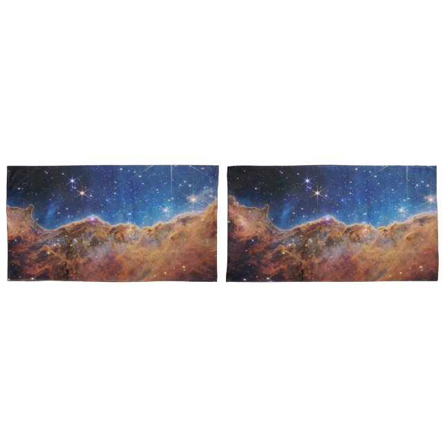 Funda De Cojín Acantilados cósmicos Telescopio web Carina Nebula  (Anverso - Set)